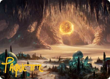 Plains (265) Art Card (Gold-Stamped Signature) [Dungeons & Dragons: Adventures in the Forgotten Realms Art Series] | Good Games Morley