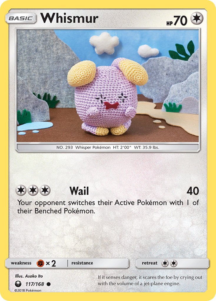 Whismur (117/168) [Sun & Moon: Celestial Storm] | Good Games Morley