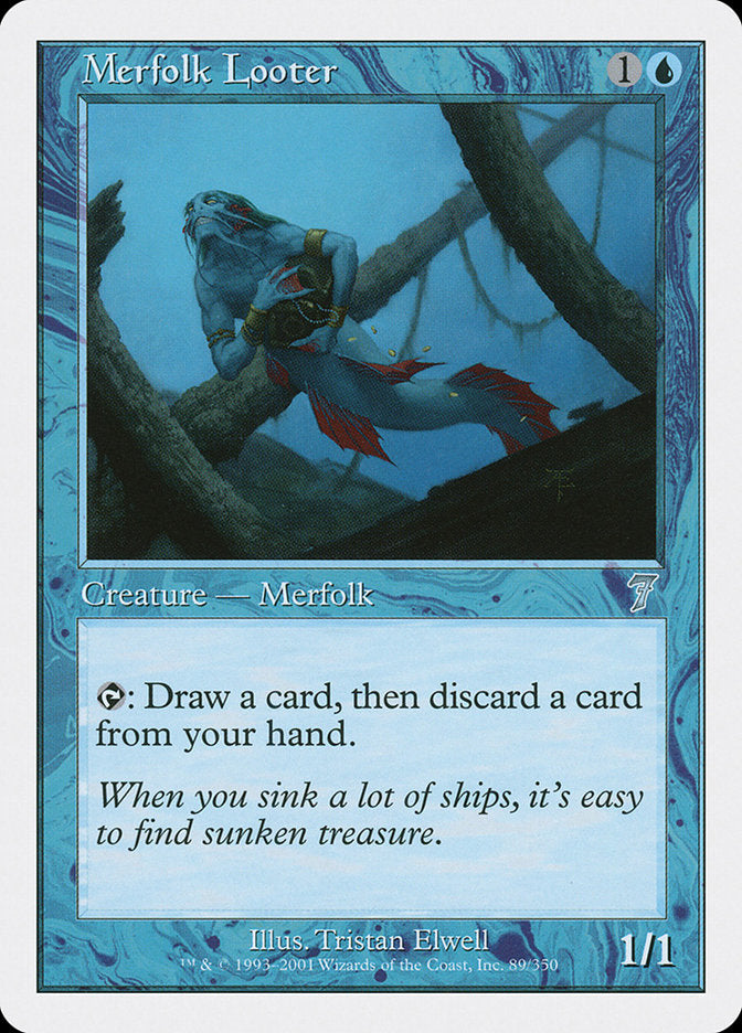 Merfolk Looter [Seventh Edition] | Good Games Morley