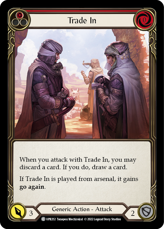 Trade In (Red) [UPR212] (Uprising)  Rainbow Foil | Good Games Morley