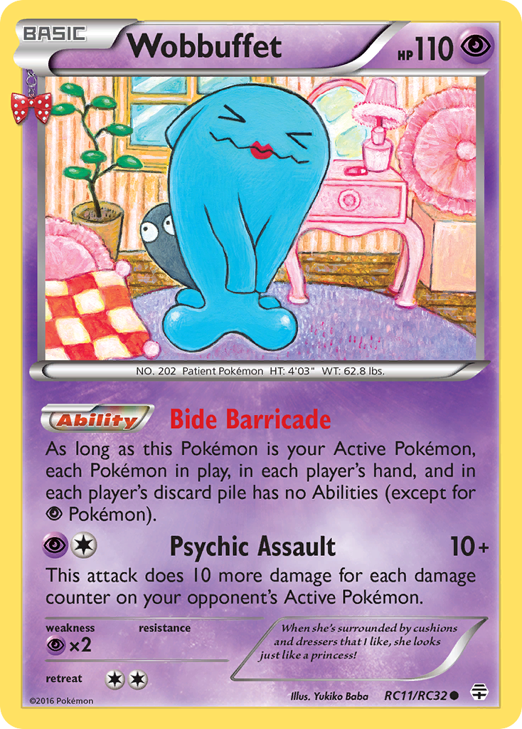 Wobbuffet (RC11/RC32) [XY: Generations] | Good Games Morley