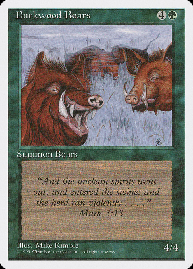 Durkwood Boars [Fourth Edition] | Good Games Morley
