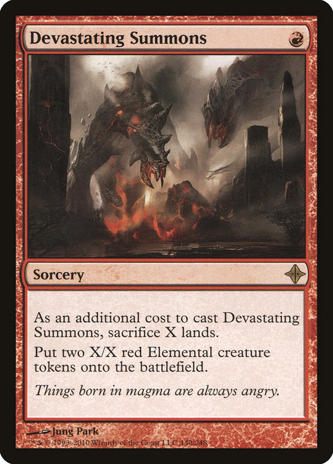 Devastating Summons [Rise of the Eldrazi] | Good Games Morley