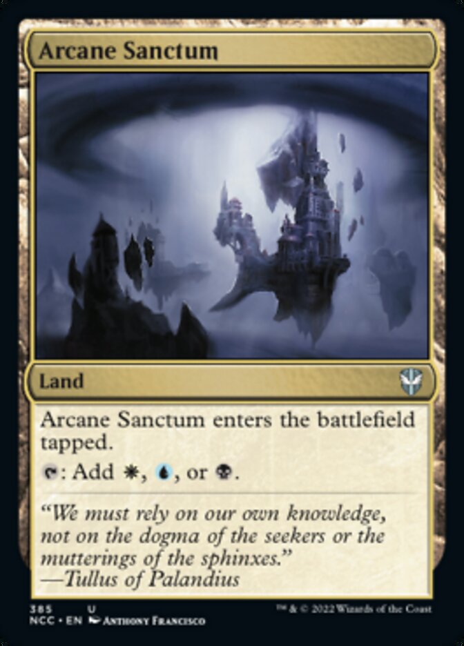 Arcane Sanctum [Streets of New Capenna Commander] | Good Games Morley