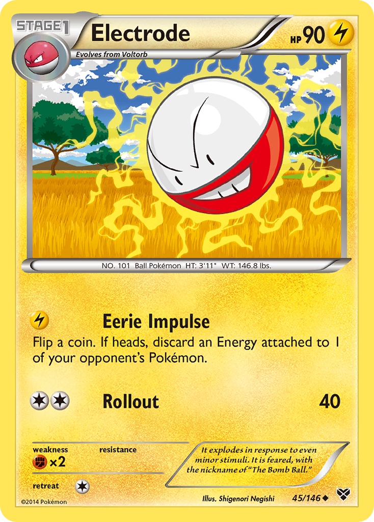 Electrode (45/146) [XY: Base Set] | Good Games Morley