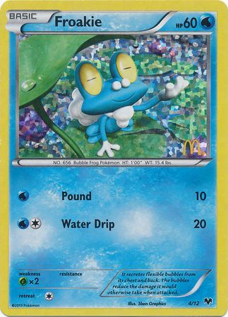 Froakie (4/12) [McDonald's Promos: 2014 Collection] | Good Games Morley