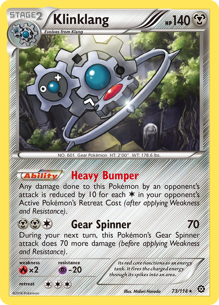 Klinklang (73/114) [XY: Steam Siege] | Good Games Morley
