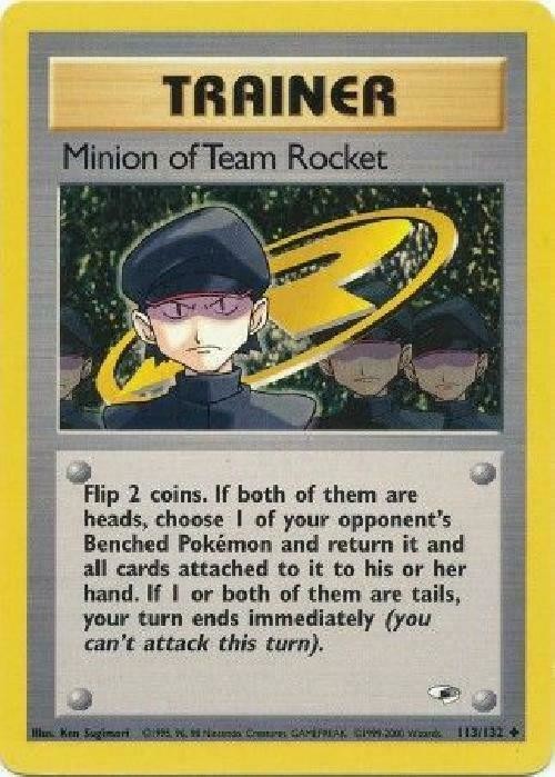 Minion of Team Rocket (113/132) [Gym Heroes Unlimited] | Good Games Morley