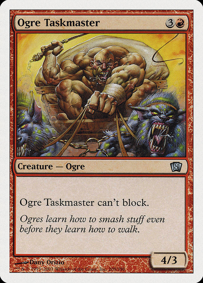 Ogre Taskmaster [Eighth Edition] | Good Games Morley