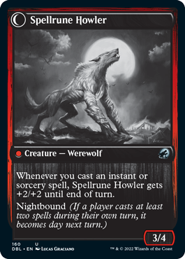 Spellrune Painter // Spellrune Howler [Innistrad: Double Feature] | Good Games Morley
