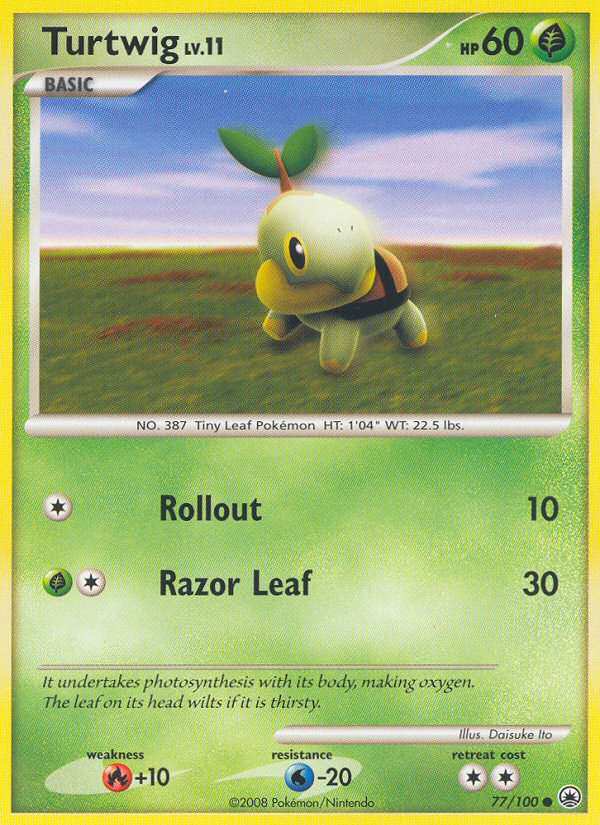 Turtwig (77/100) [Diamond & Pearl: Majestic Dawn] | Good Games Morley