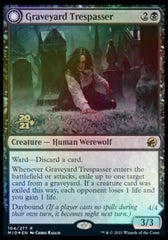 Graveyard Trespasser // Graveyard Glutton [Innistrad: Midnight Hunt Prerelease Promos] | Good Games Morley