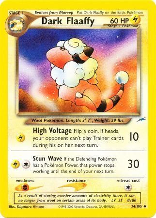 Dark Flaaffy (34/105) [Neo Destiny Unlimited] | Good Games Morley