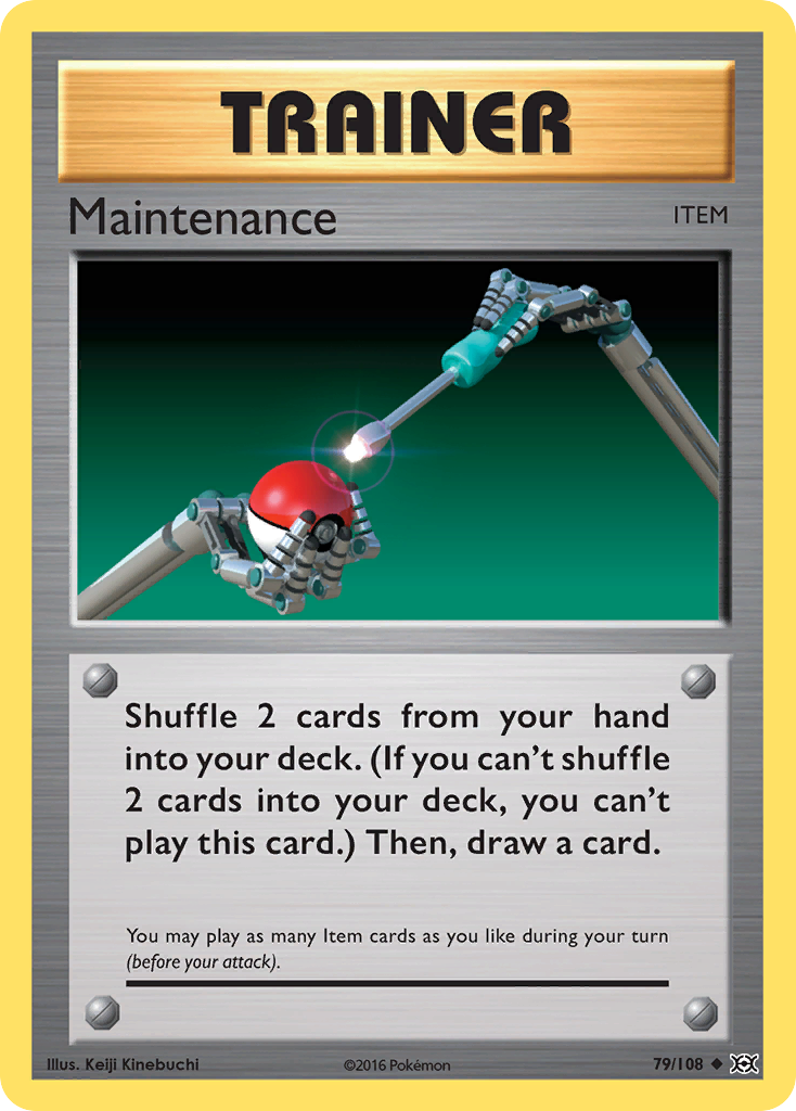 Maintenance (79/108) [XY: Evolutions] | Good Games Morley