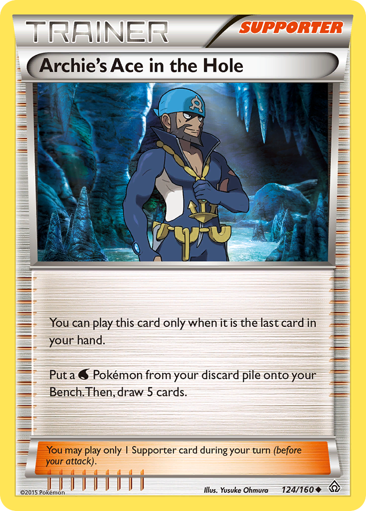 Archie's Ace in the Hole (124/160) [XY: Primal Clash] | Good Games Morley