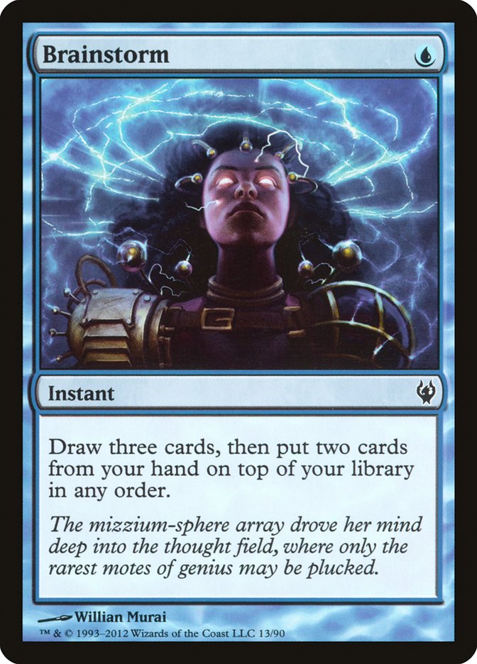 Brainstorm [Duel Decks: Izzet vs. Golgari] | Good Games Morley