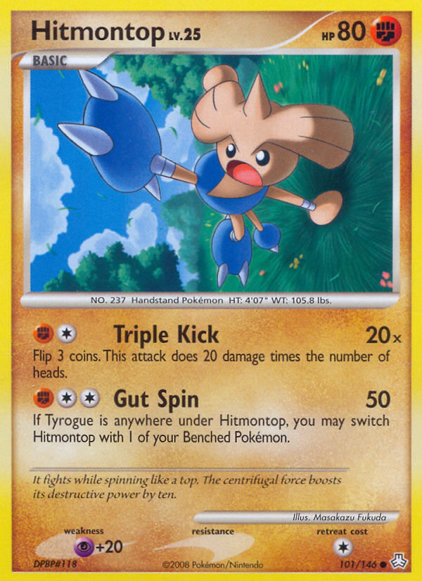 Hitmontop (101/146) [Diamond & Pearl: Legends Awakened] | Good Games Morley