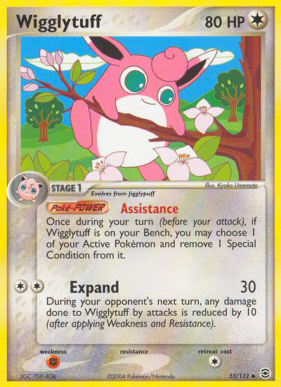 Wigglytuff (52/112) [EX: FireRed & LeafGreen] | Good Games Morley