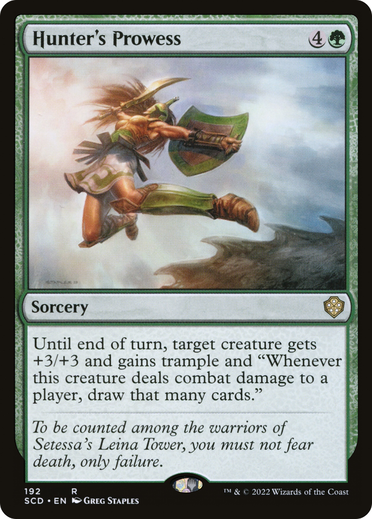 Hunter's Prowess [Starter Commander Decks] | Good Games Morley