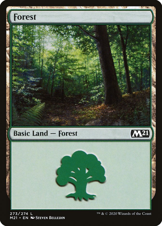 Forest (273) [Core Set 2021] | Good Games Morley