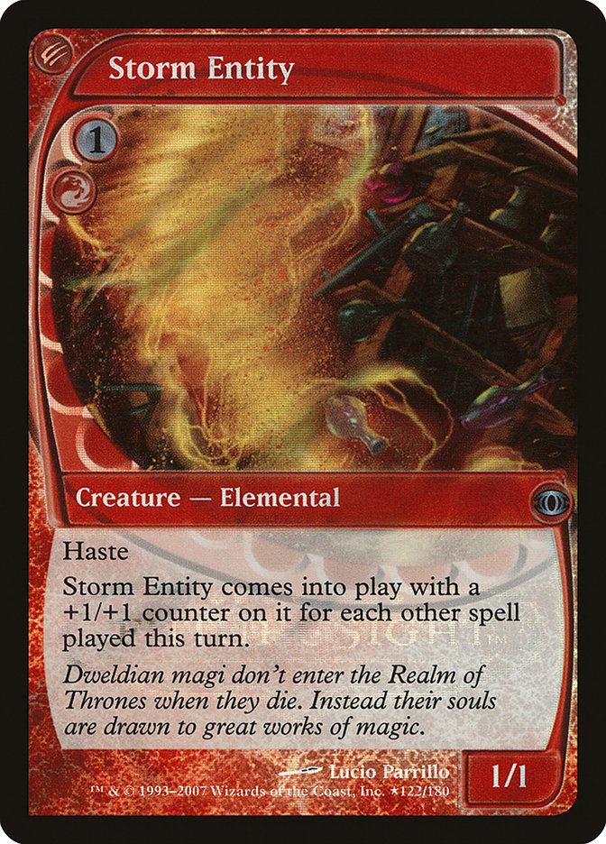 Storm Entity [Future Sight Promos] | Good Games Morley