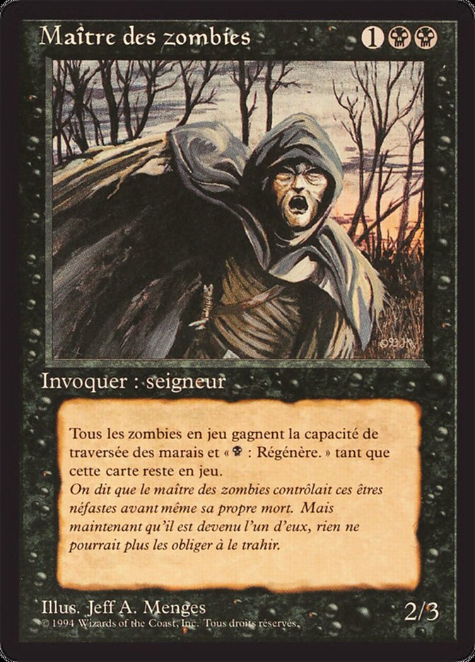 Zombie Master [Foreign Black Border] | Good Games Morley