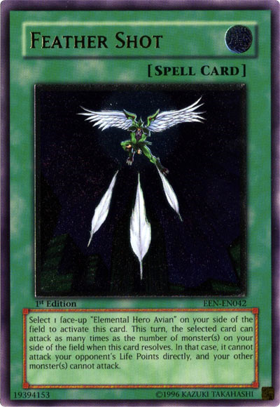 Feather Shot [EEN-EN042] Ultimate Rare | Good Games Morley