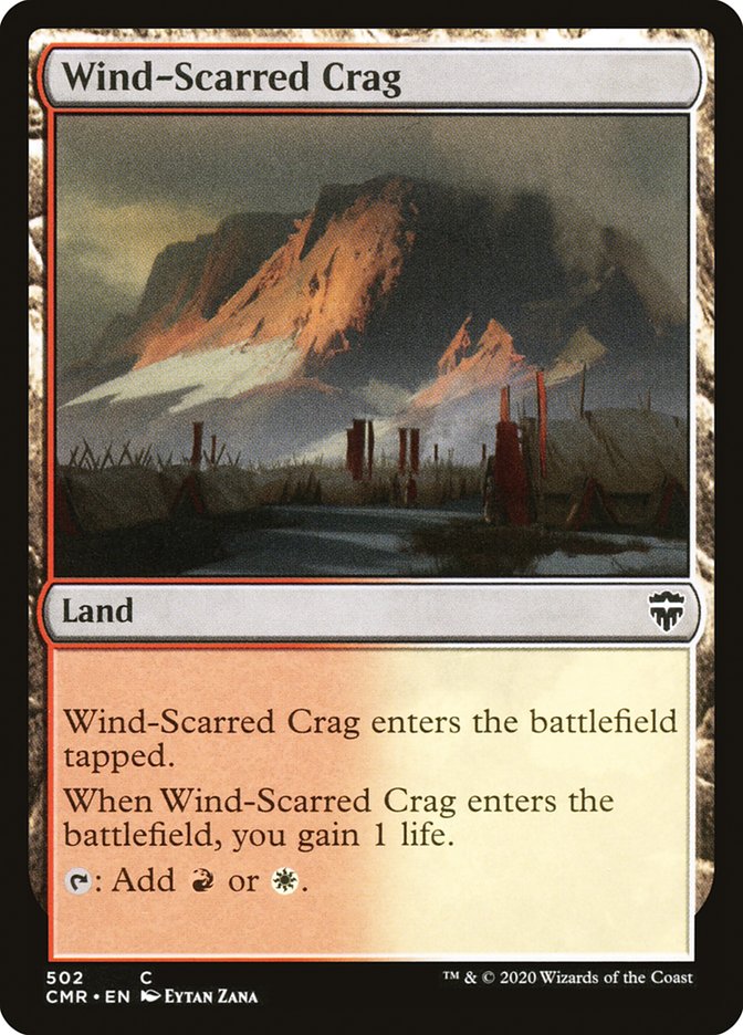 Wind-Scarred Crag [Commander Legends] | Good Games Morley
