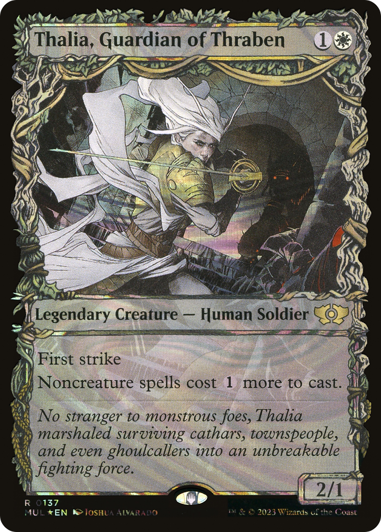 Thalia, Guardian of Thraben (Halo Foil) [Multiverse Legends] | Good Games Morley