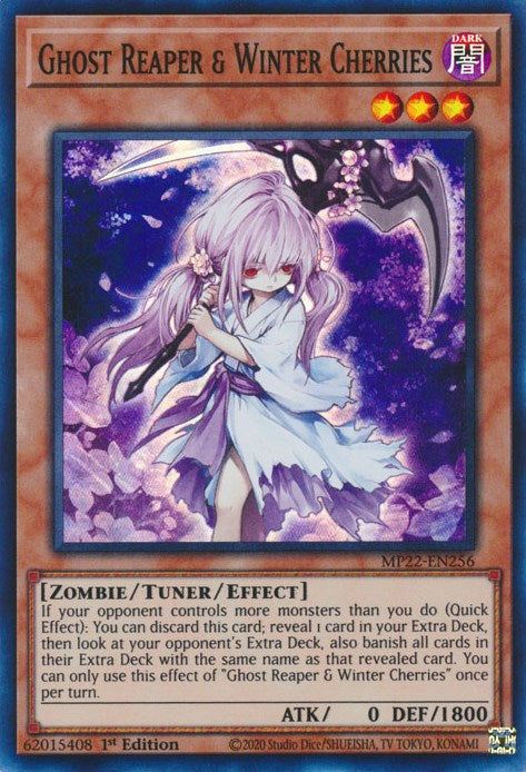 Ghost Reaper & Winter Cherries [MP22-EN256] Super Rare | Good Games Morley