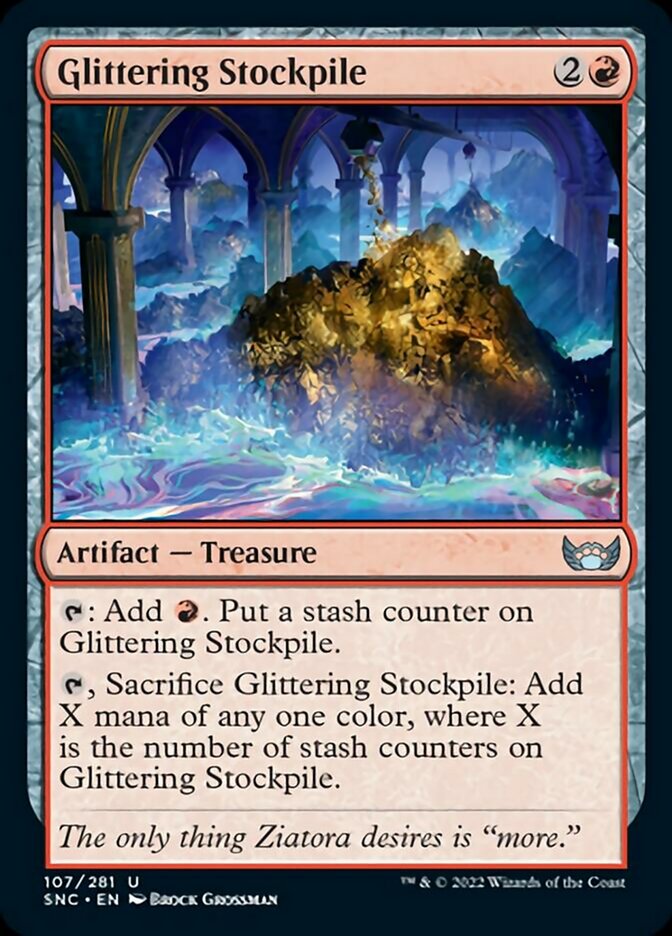 Glittering Stockpile [Streets of New Capenna] | Good Games Morley