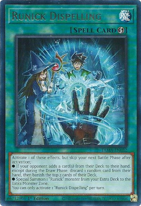 Runick Dispelling [TAMA-EN032] Rare | Good Games Morley