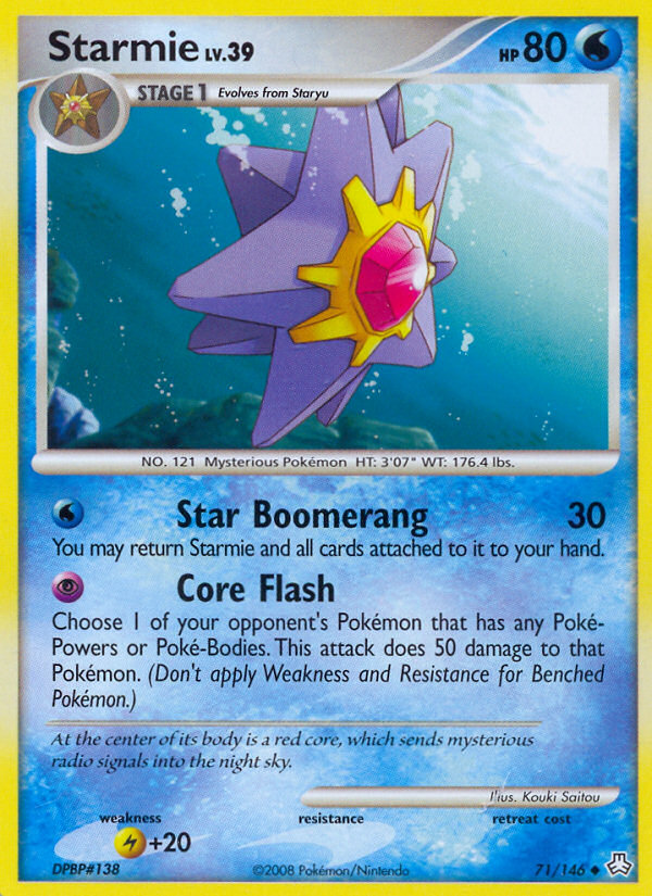 Starmie (71/146) [Diamond & Pearl: Legends Awakened] | Good Games Morley