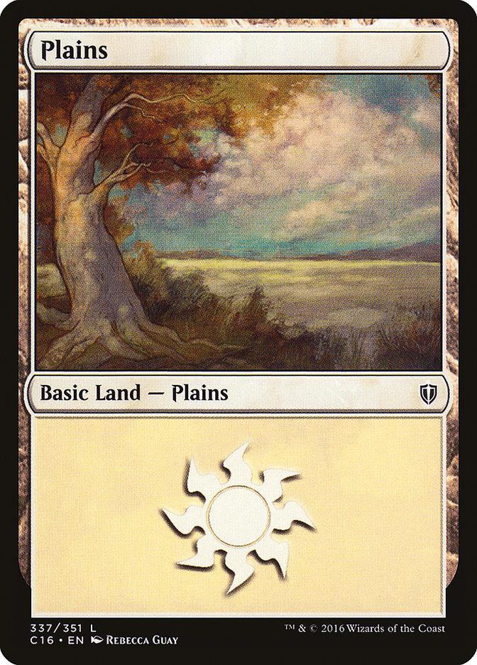 Plains (337) [Commander 2016] | Good Games Morley