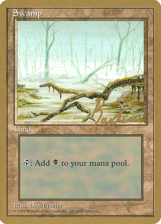 Swamp (gb372) (George Baxter) [Pro Tour Collector Set] | Good Games Morley
