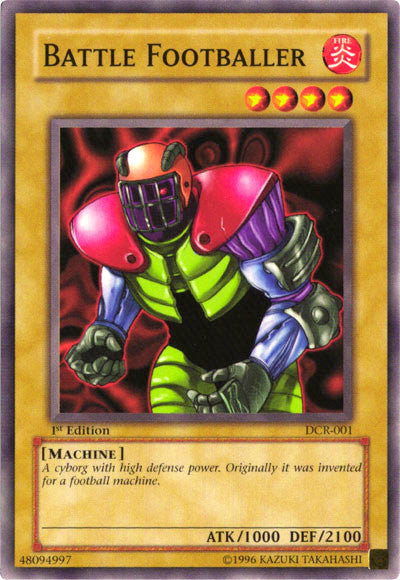Battle Footballer [DCR-001] Common | Good Games Morley