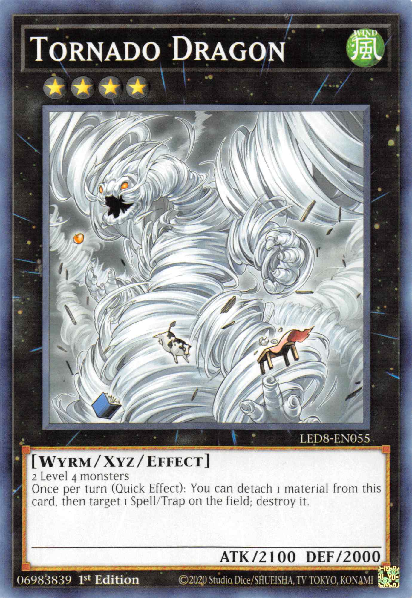 Tornado Dragon [LED8-EN055] Common | Good Games Morley