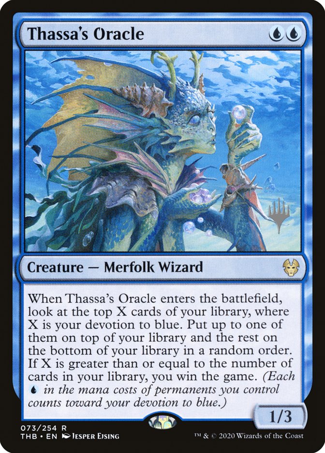 Thassa's Oracle (Promo Pack) [Theros Beyond Death Promos] | Good Games Morley
