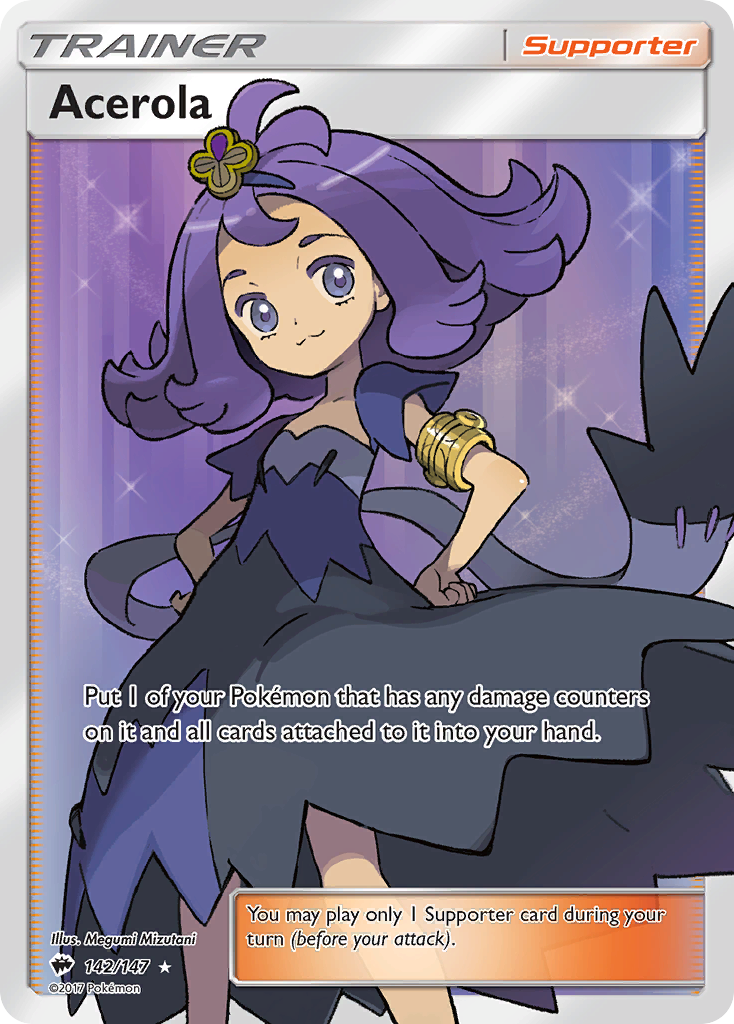 Acerola (142/147) [Sun & Moon: Burning Shadows] | Good Games Morley