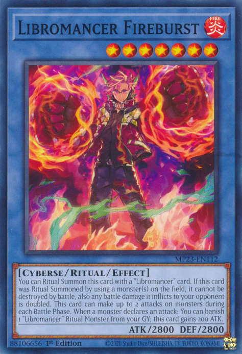 Libromancer Fireburst [MP23-EN112] Rare | Good Games Morley