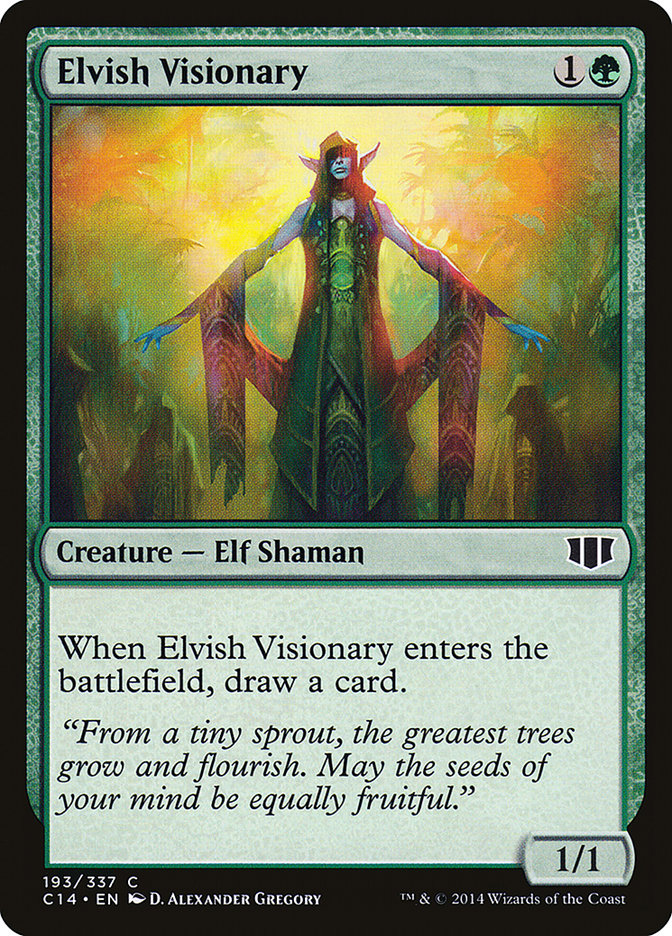Elvish Visionary [Commander 2014] | Good Games Morley