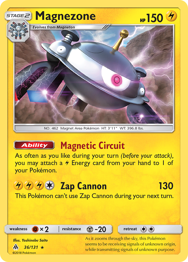 Magnezone (36/131) [Sun & Moon: Forbidden Light] | Good Games Morley