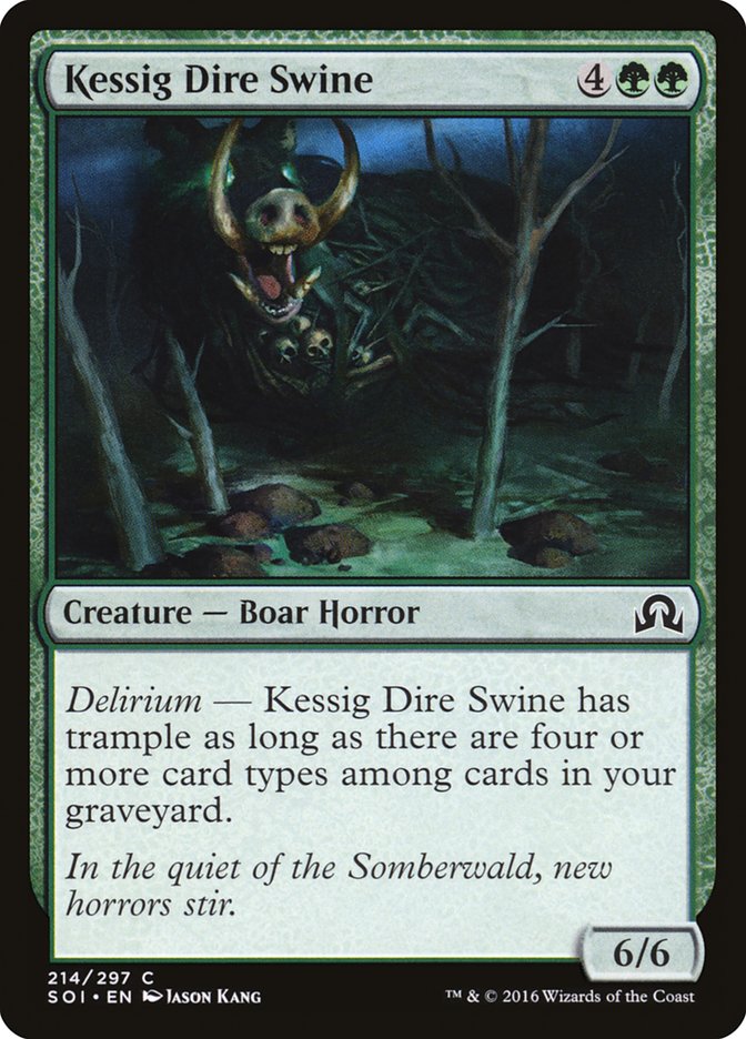 Kessig Dire Swine [Shadows over Innistrad] | Good Games Morley