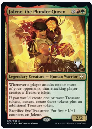 Jolene, the Plunder Queen (Promo Pack) [Streets of New Capenna Commander Promos] | Good Games Morley