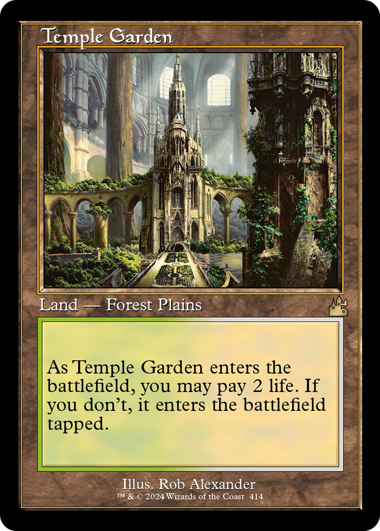 Temple Garden (Retro) [Ravnica Remastered] | Good Games Morley