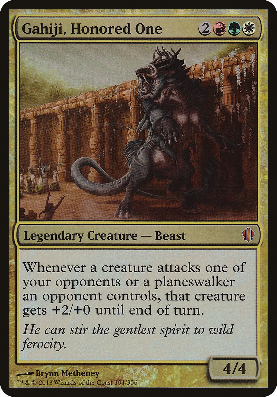 Gahiji, Honored One (Oversized) [Commander 2013 Oversized] | Good Games Morley