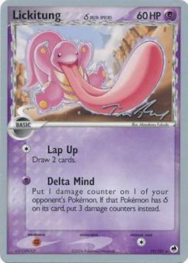 Lickitung (19/101) (Delta Species) (Legendary Ascent - Tom Roos) [World Championships 2007] | Good Games Morley