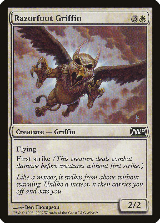 Razorfoot Griffin [Magic 2010] | Good Games Morley