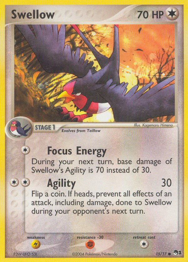 Swellow (15/17) [POP Series 1] | Good Games Morley
