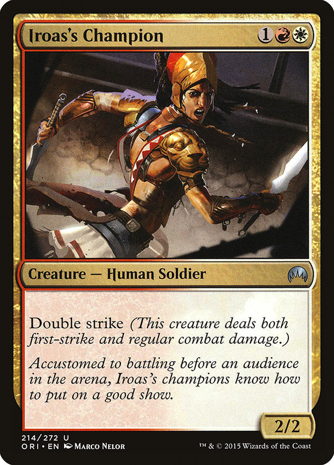 Iroas's Champion [Magic Origins] | Good Games Morley